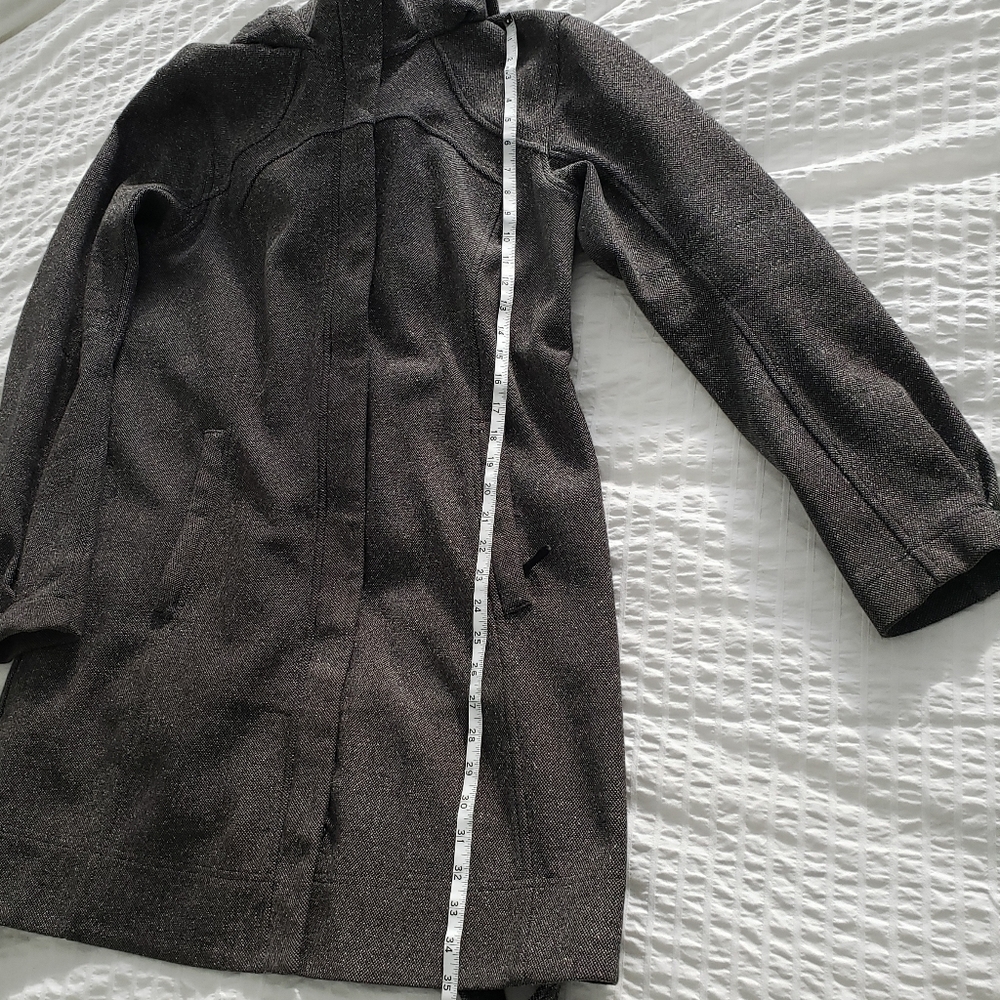 Lululemon Apres Sport tweed jacket gray size 10 - Picture 12 of 13